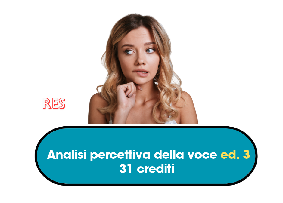 Analisi percettiva della voce – ed. 3