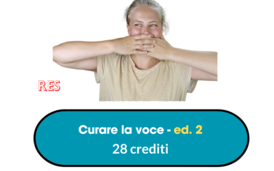 Curare la voce – edizione seconda